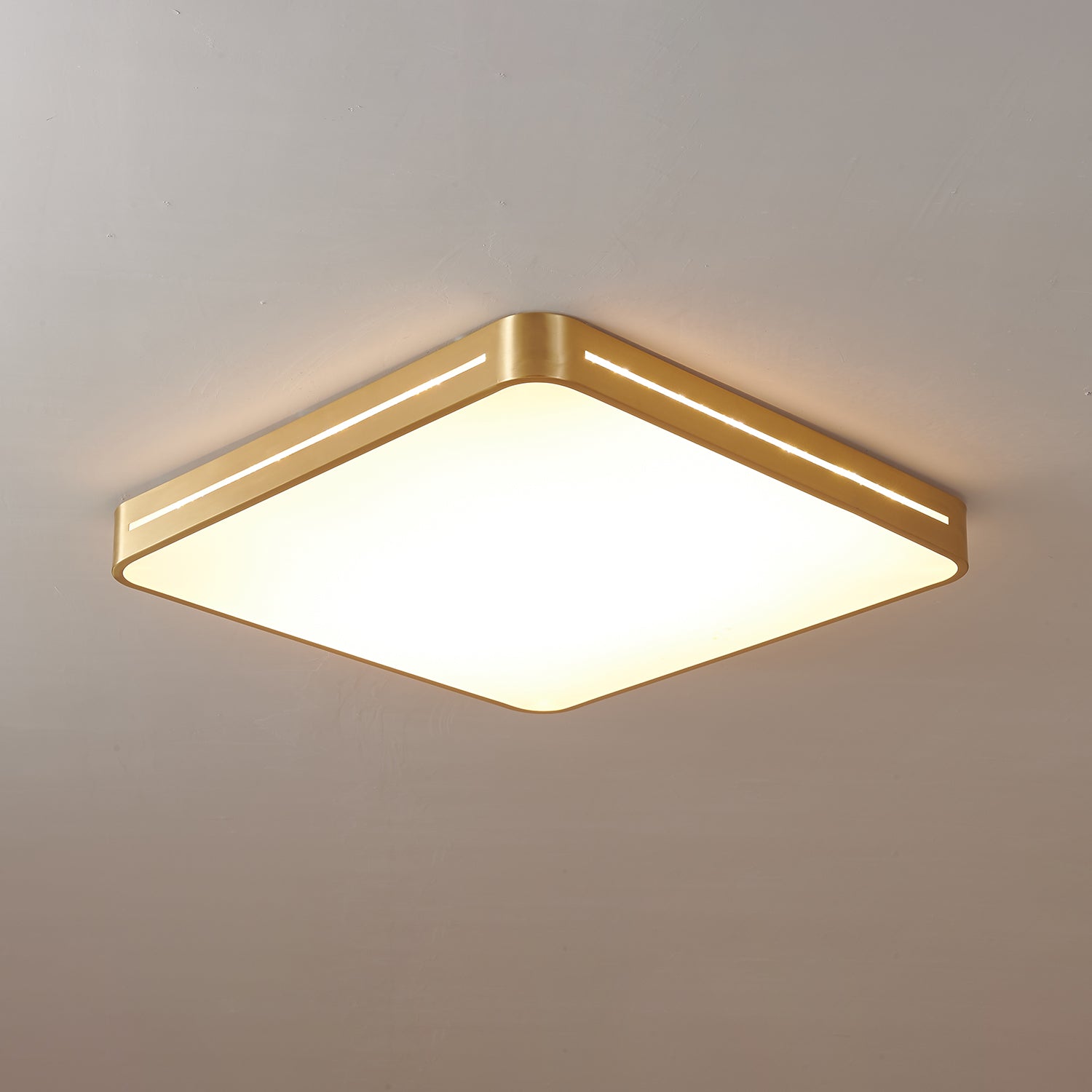 Eurcarara Plafondlamp Messing Modern Minimalistisch
