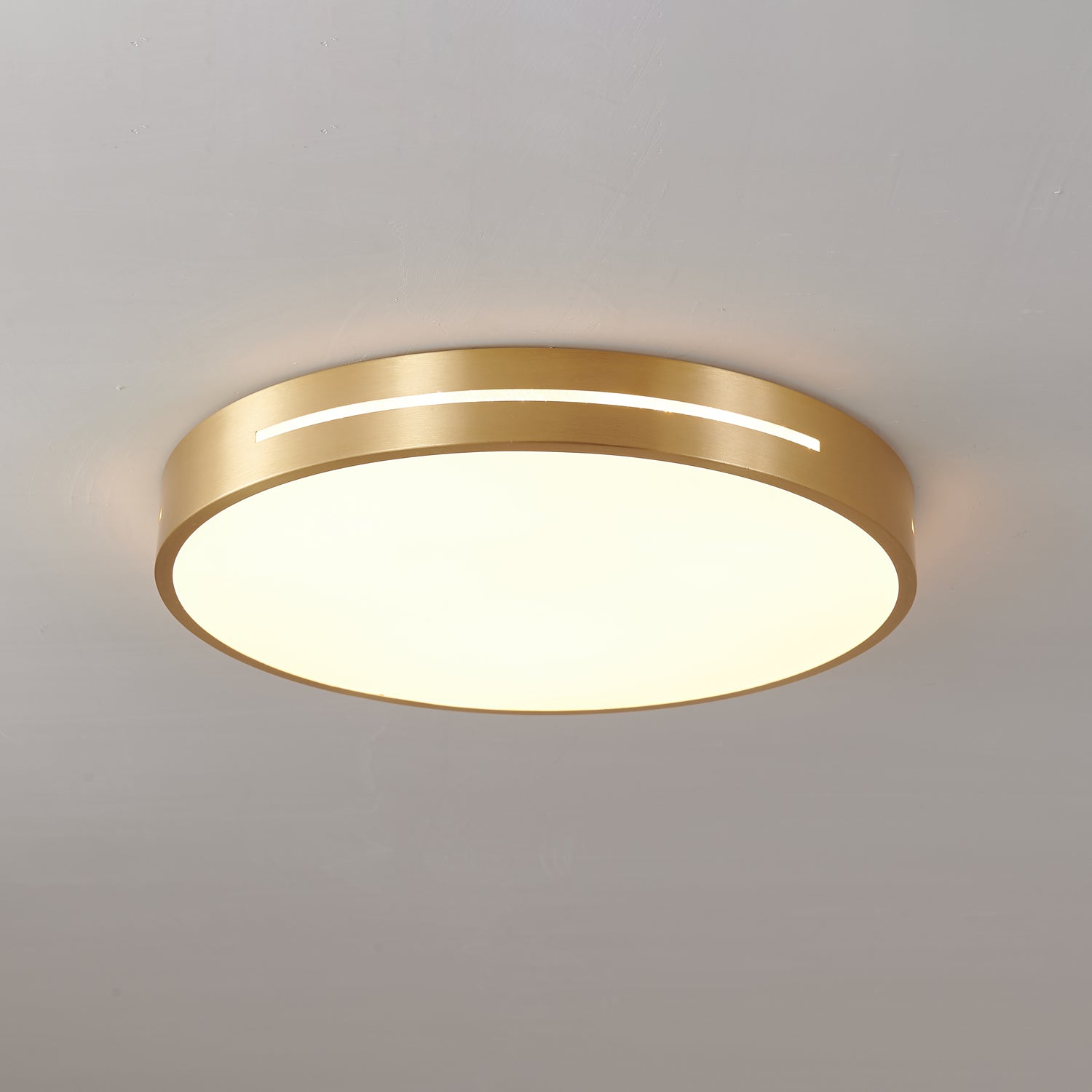 Eurcarara Plafondlamp Messing Modern Minimalistisch