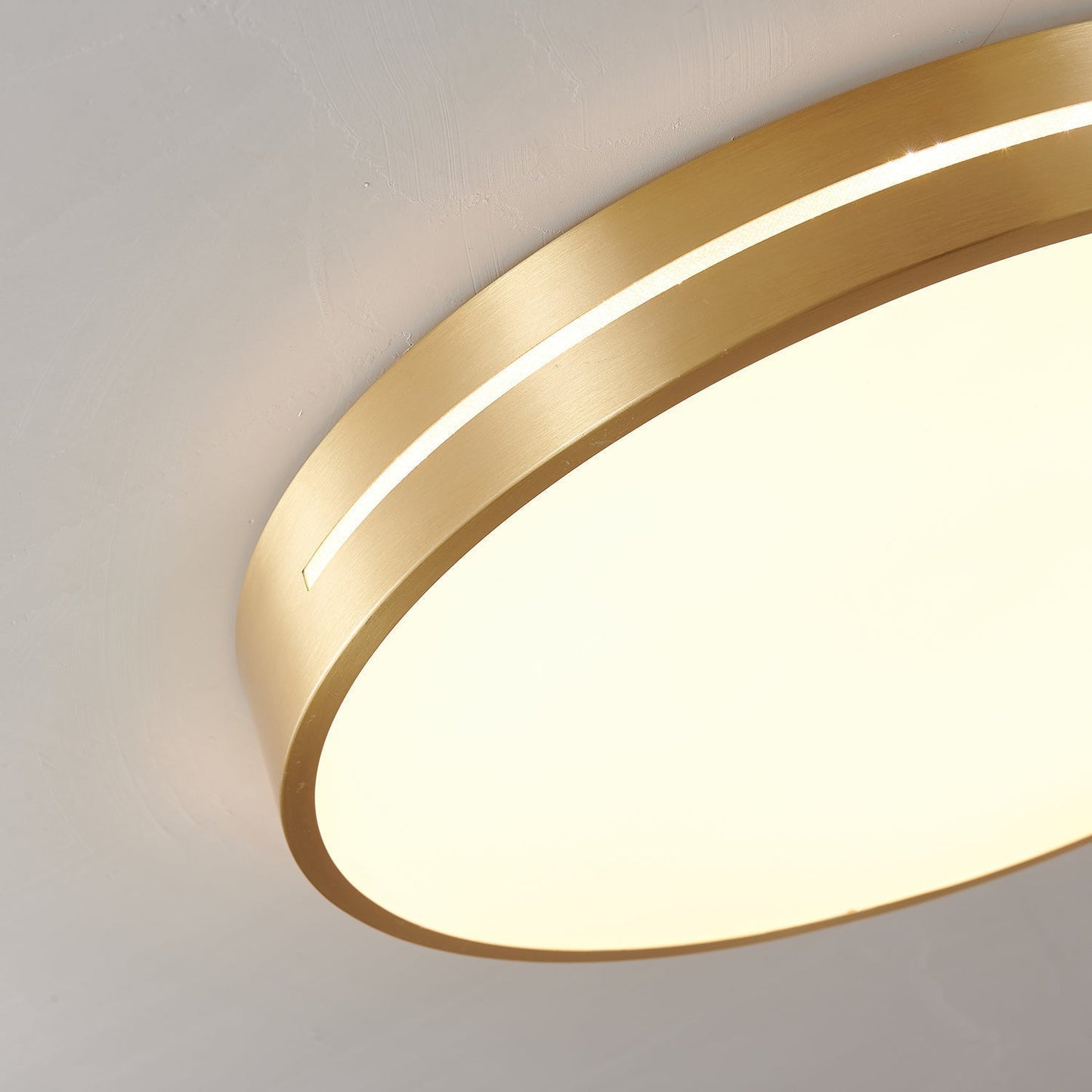 Eurcarara Plafondlamp Messing Modern Minimalistisch