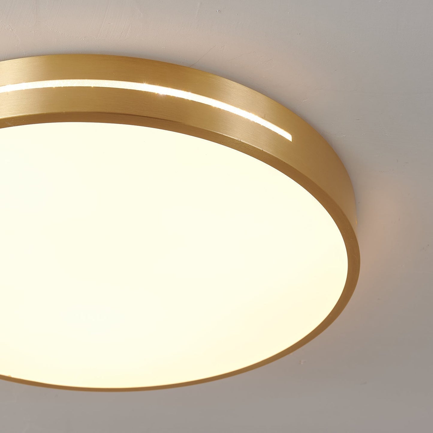 Eurcarara Plafondlamp Messing Modern Minimalistisch