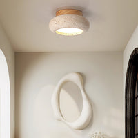 Astra Plafondlamp Mini Donut in Travertin