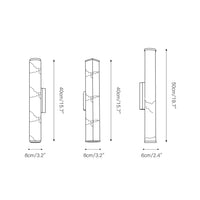 Arcus Wandlamp Elegant Minimalistisch Modern in Messing en Alabaster