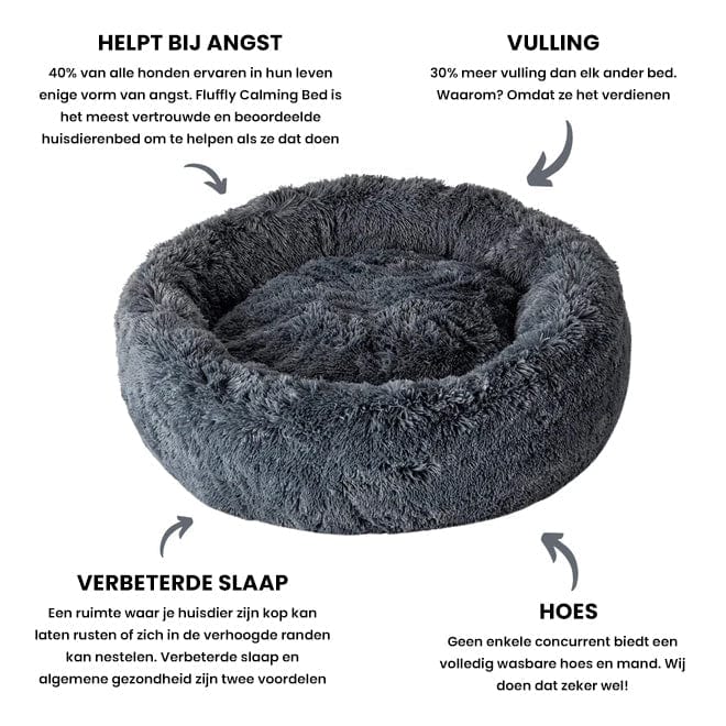 Fluffy Kalmerend Bed