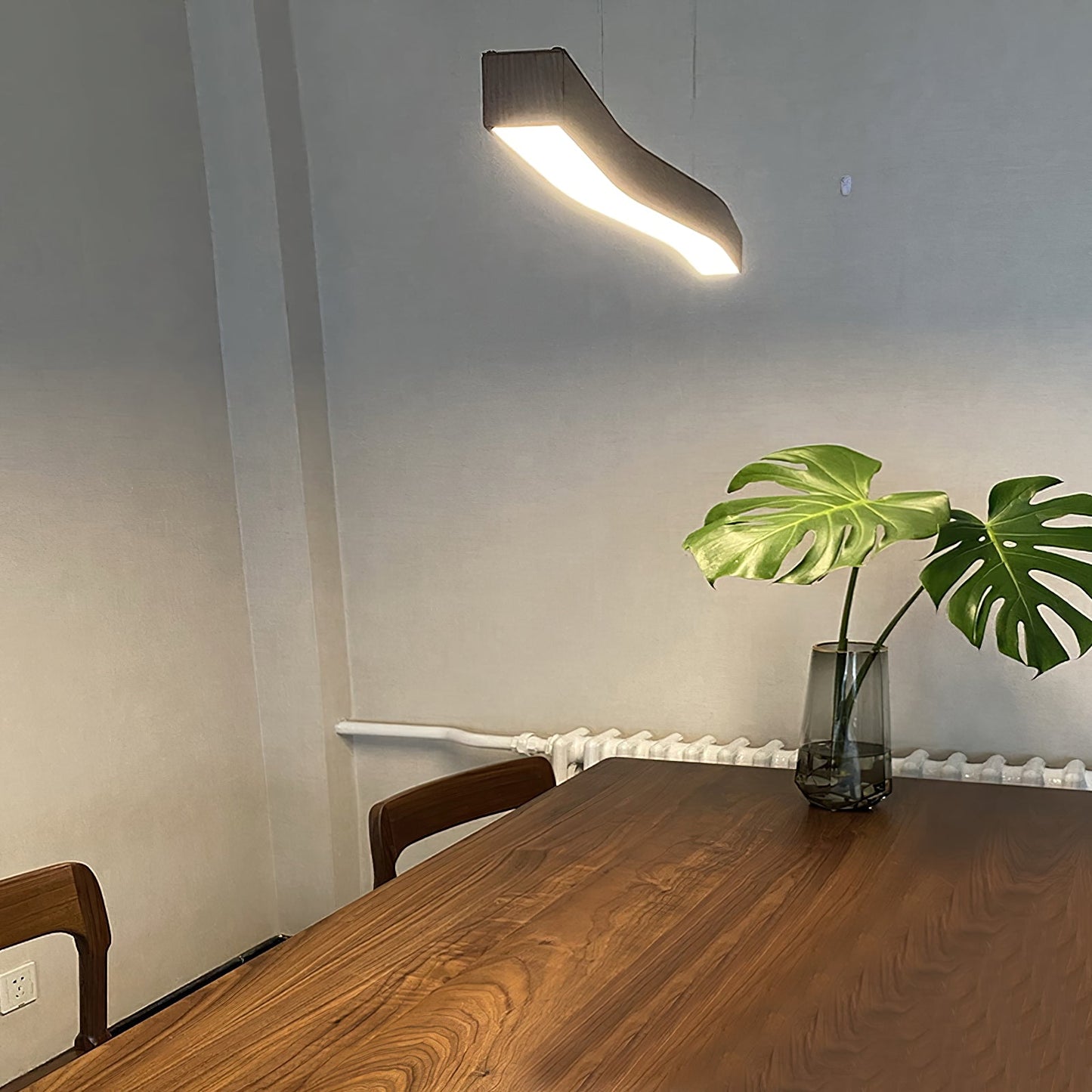 Ylen Scandinavische Houten Hanglamp voor de Woonkamer