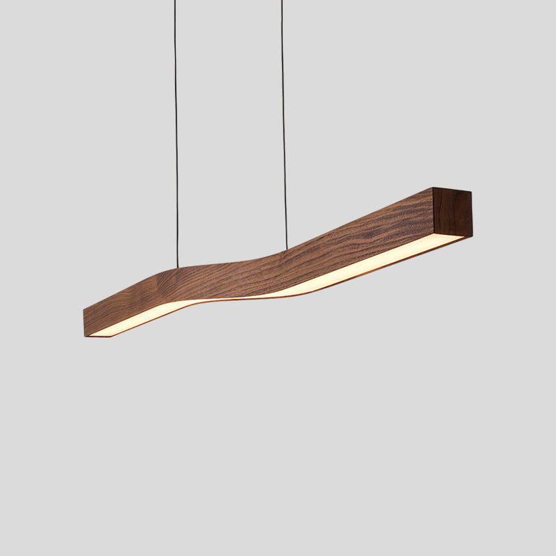 Ylen Scandinavische Houten Hanglamp voor de Woonkamer