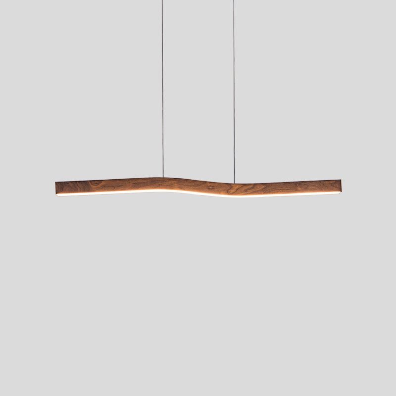 Ylen Scandinavische Houten Hanglamp voor de Woonkamer