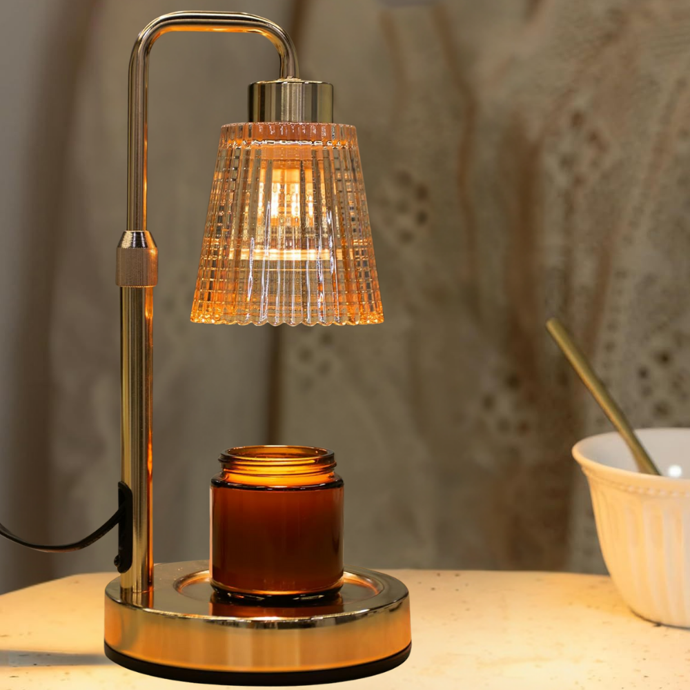 Elektrische Kaarsverwarmlamp met Timer – Dimbaar en Decoratief
