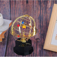 Grand Orrery Model Handcrafted Mechanical Brass Solar System Replica (5 Planeten)
