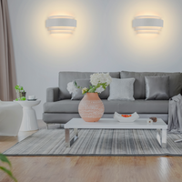 Rondvormige LED Wandlamp
