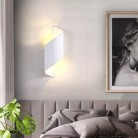 Rondvormige LED Wandlamp