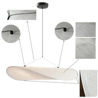EleganceLoom - Zijden hanglamp - Modern ontwerp - Chic en veeleisend