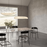 EleganceLoom - Zijden hanglamp - Modern ontwerp - Chic en veeleisend