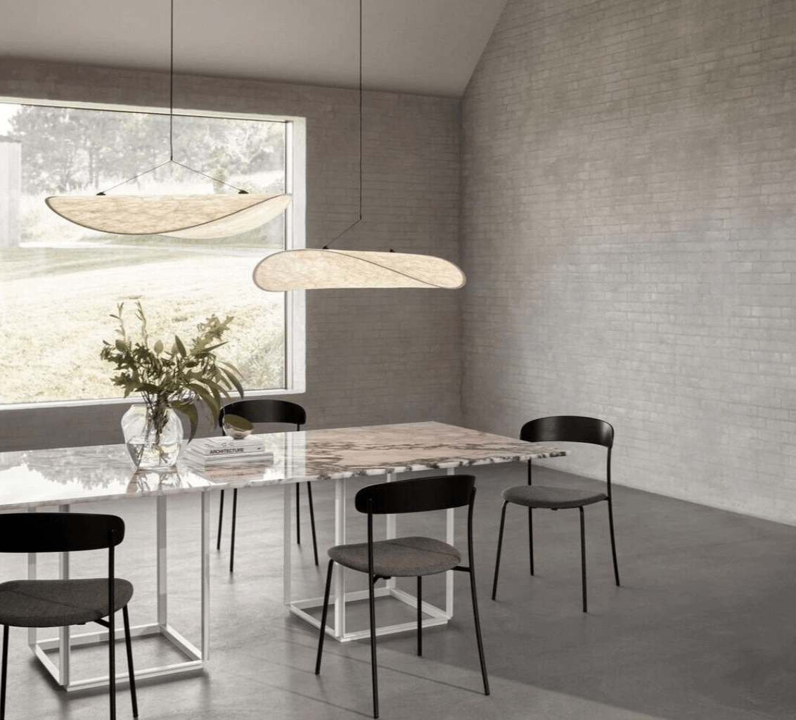 EleganceLoom - Zijden hanglamp - Modern ontwerp - Chic en veeleisend