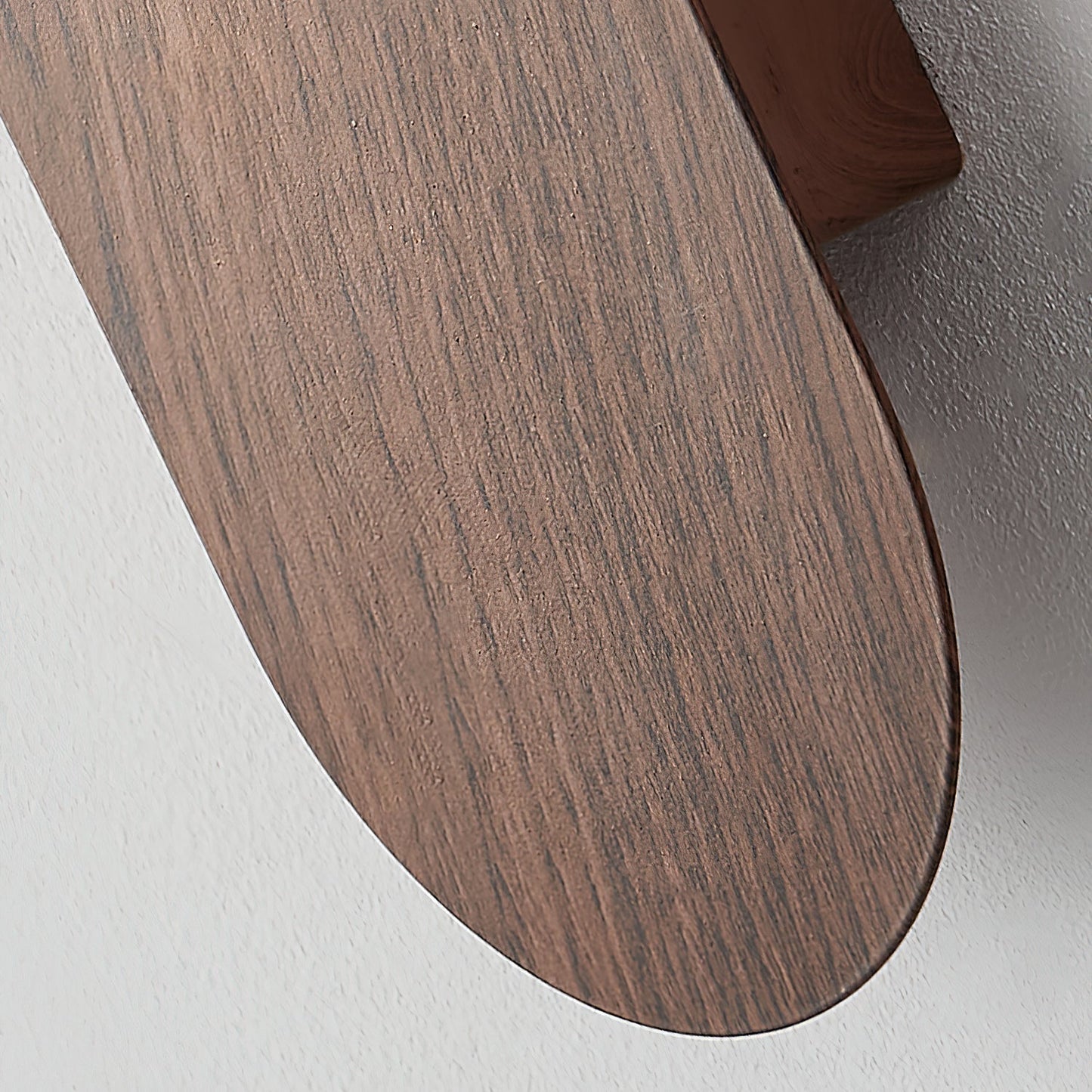Exuro Wandlamp Binnen in Houtkleur / Notenhoutkleur