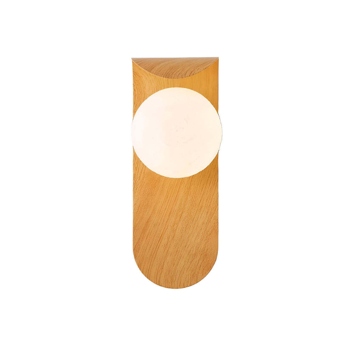 Carlyle Nordic Minimalistische IJzeren Houten Accent LED Wandlamp
