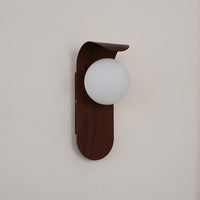 Exuro Wandlamp Binnen in Houtkleur / Notenhoutkleur
