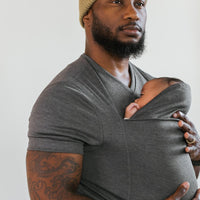 CarryMe Draag T-shirt voor Baby – Comfortabel T-shirt met Borstvoedingsfunctie