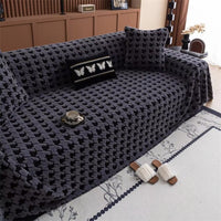 Cavalli Houndstooth Pluche Sofa Dekbedovertrek
