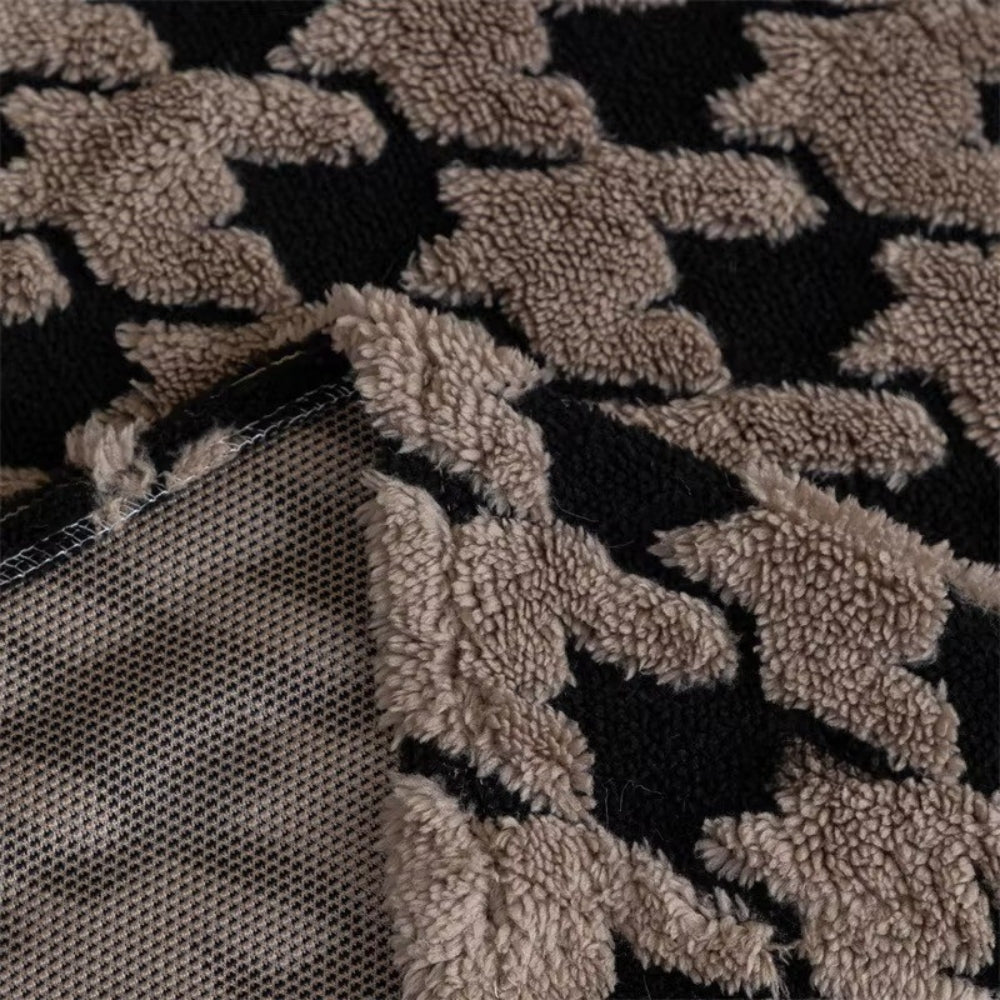 Cavalli Houndstooth Pluche Sofa Dekbedovertrek