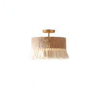 Bohemian Vintage Hennep Touw Tassel Kroonluchter