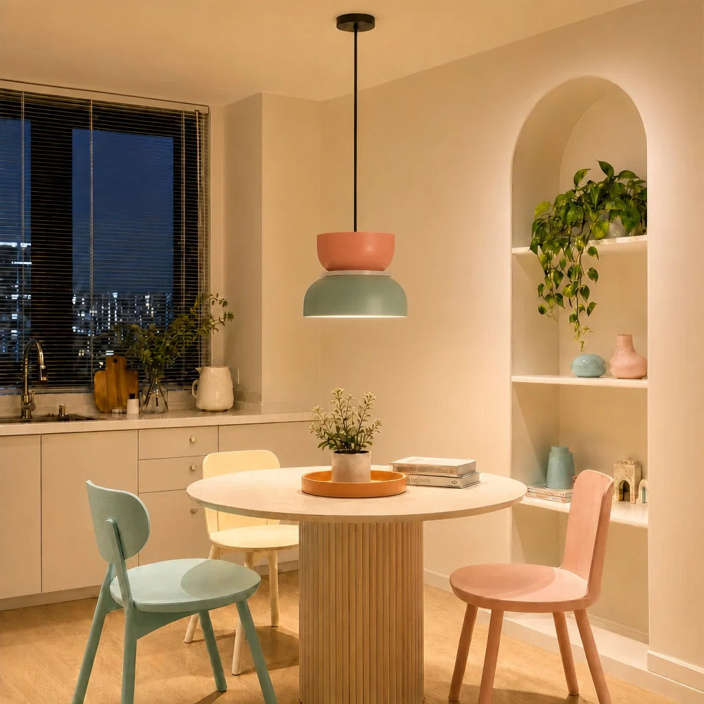 Lucie Kleurblok Scandinavische Hanglamp