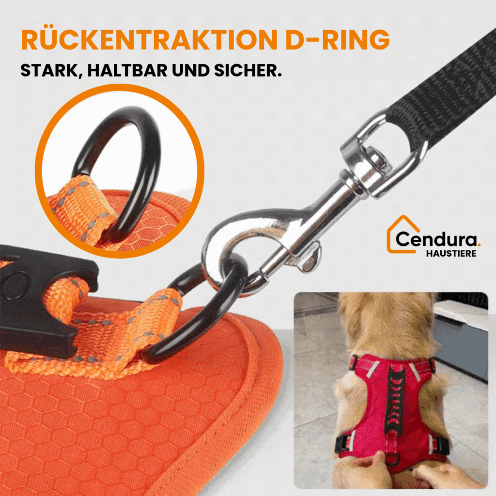 Hondentuig | Veiligheidstuig voor honden | Reflecterend tuig | HappyHund