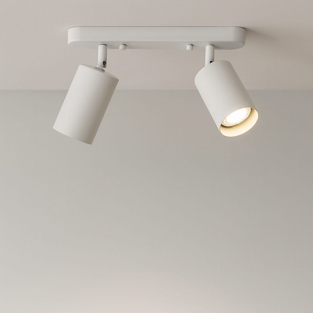 Verstelbare Dubbele Hoofdlamp voor aan het Plafond