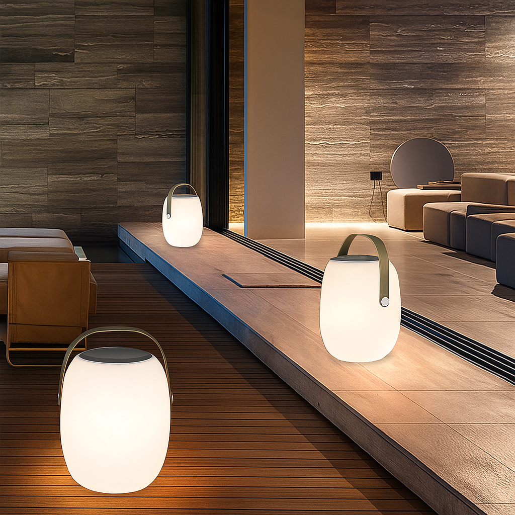 Draagbare Terras Zonne Lamp