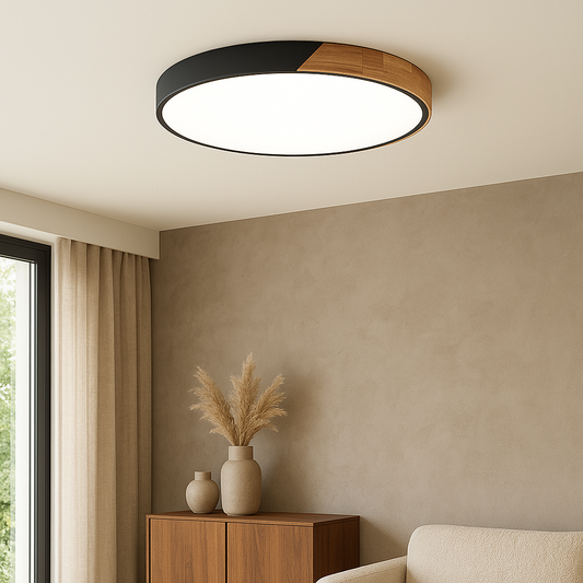 Scandinavische Houten Plafondlamp