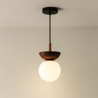 Minimalistische Japanse Globe Hanglamp