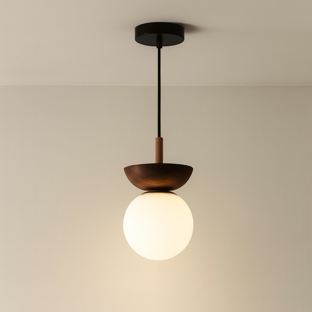 Minimalistische Japanse Globe Hanglamp