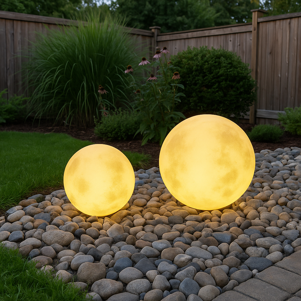 Tuinsolar Powered Maanlamp