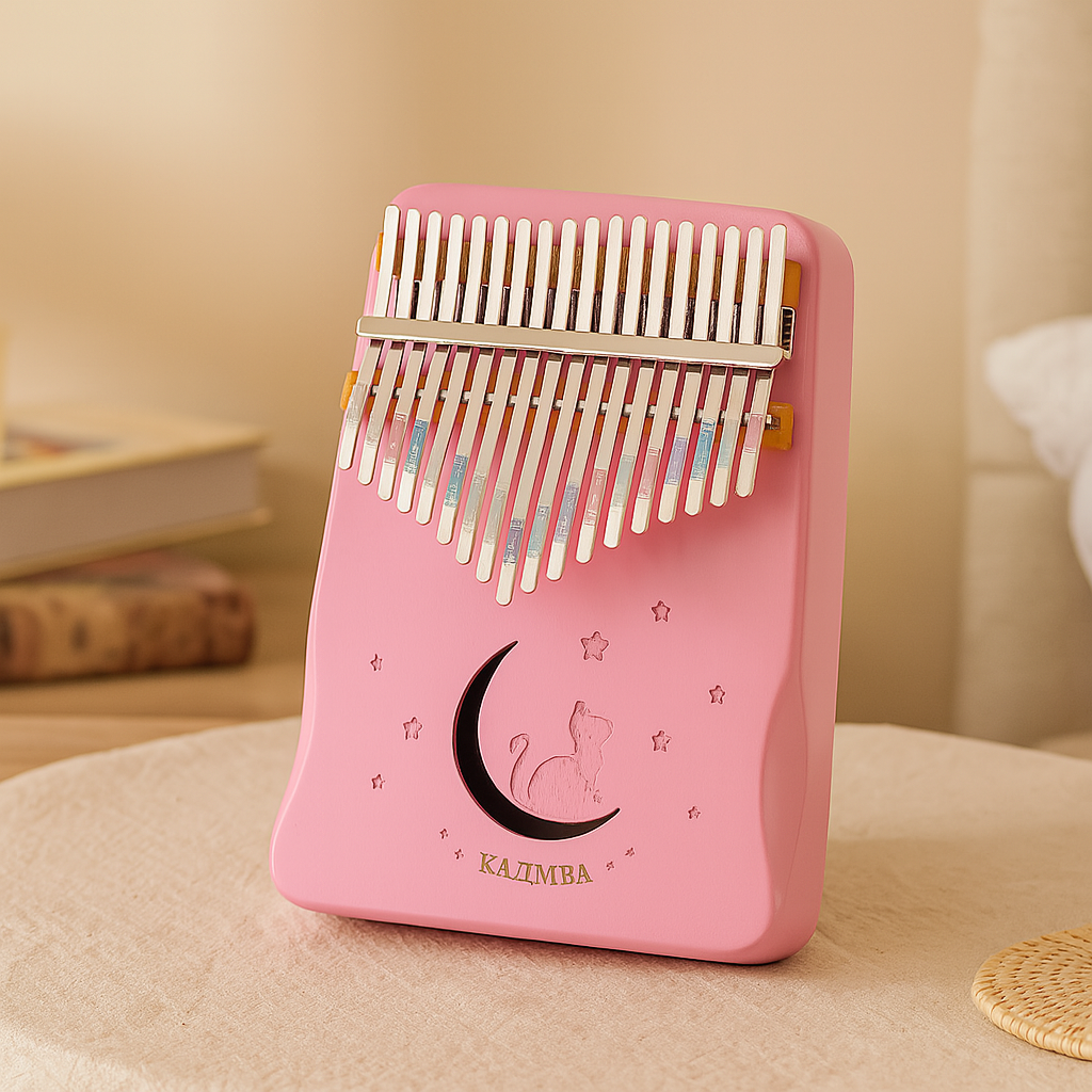 Træ – 17-Toets Kalimba Duimklavier van Hout – Beginners Muziekset