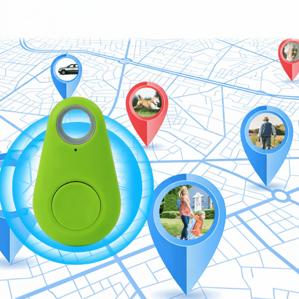 Slimme GPS Huisdier Tracker – Echt tijd locatie tracking voor huisdieren en bezittingen