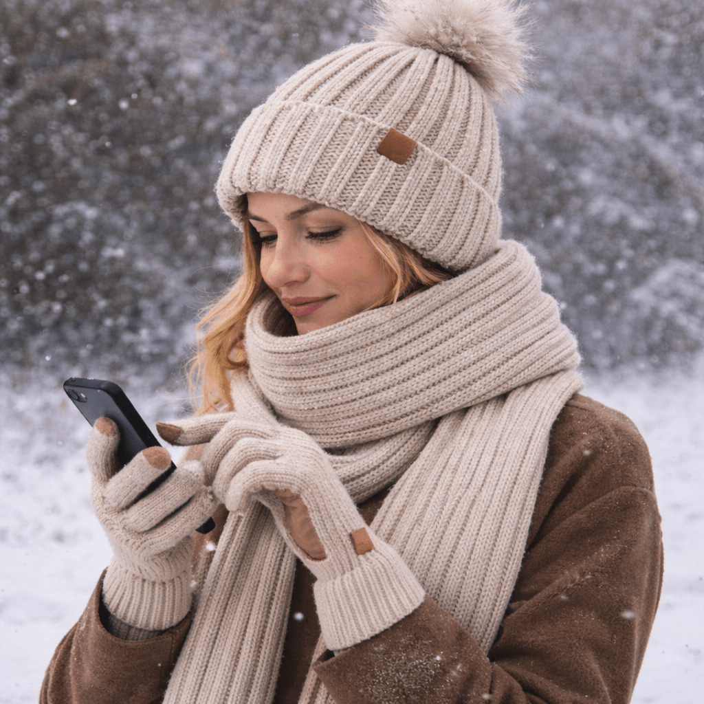 MODUNET – Stijlvolle 3-in-1 Winterset voor Koude Dagen