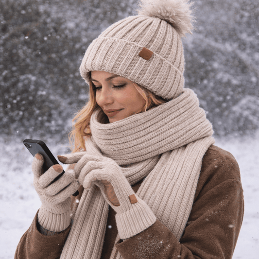 MODUNET – Stijlvolle 3-in-1 Winterset voor Koude Dagen