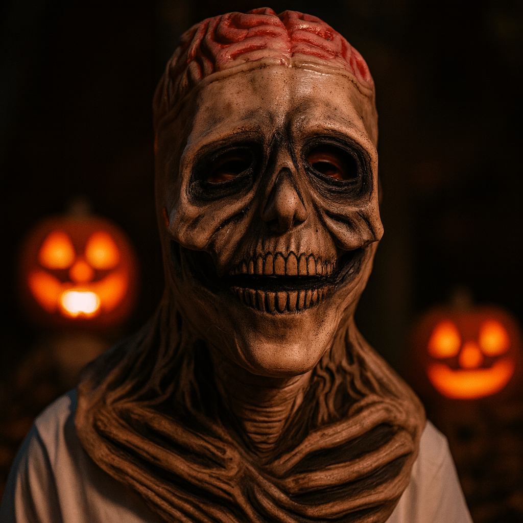 DREADSKULL – Realistische skelettenmasker met hoed voor de ultieme Halloween-transformatie