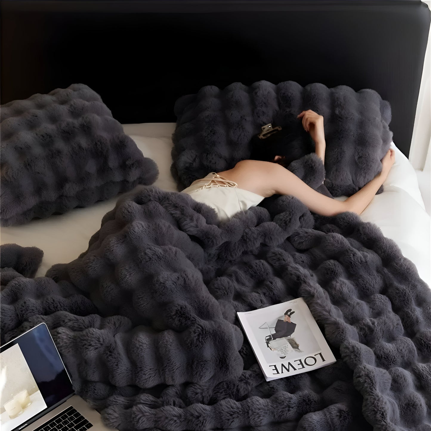 Geruite Knuffeldeken - super zacht en knus, de ultieme ontspanningspartner.