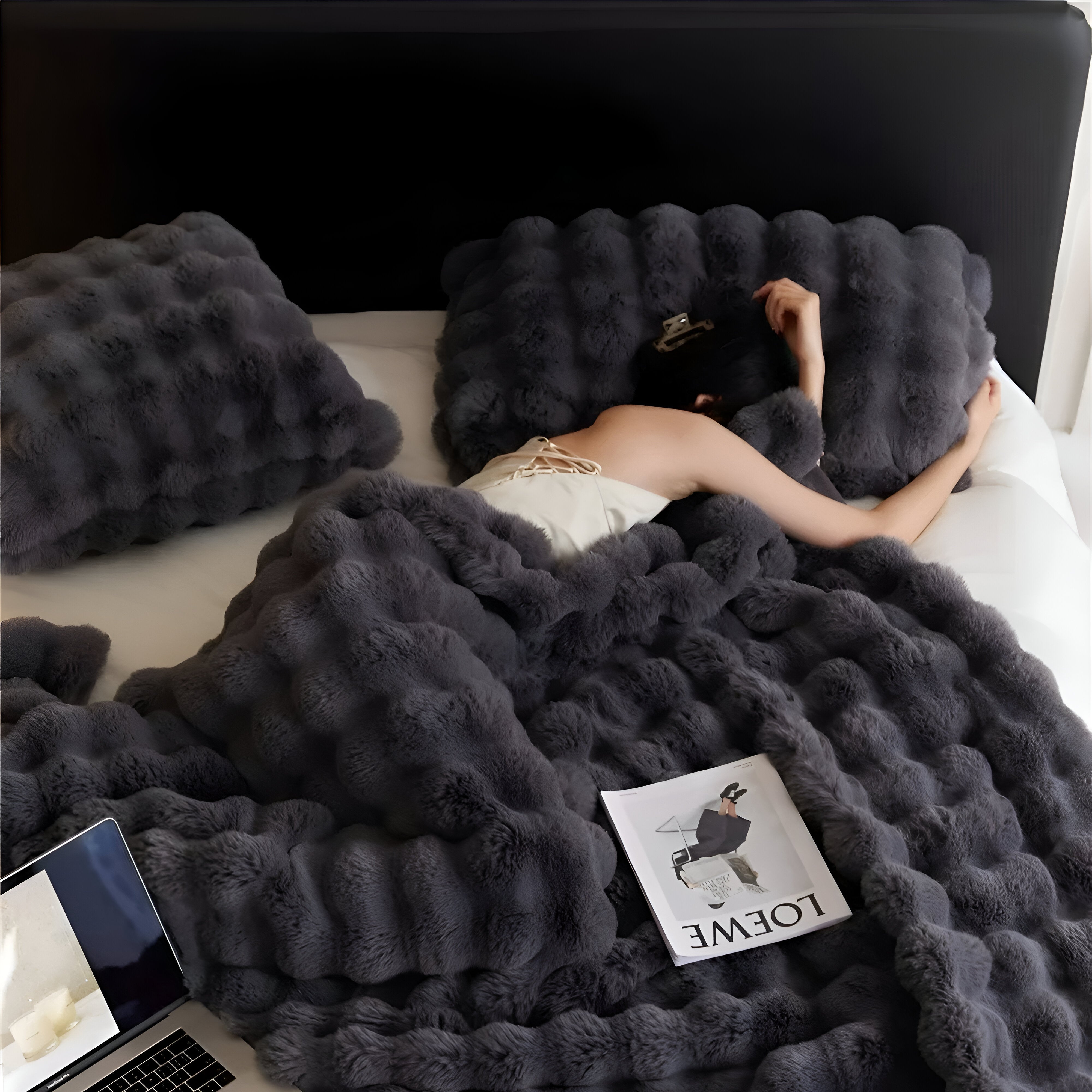 Geruite Knuffeldeken - super zacht en knus, de ultieme ontspanningspartner.