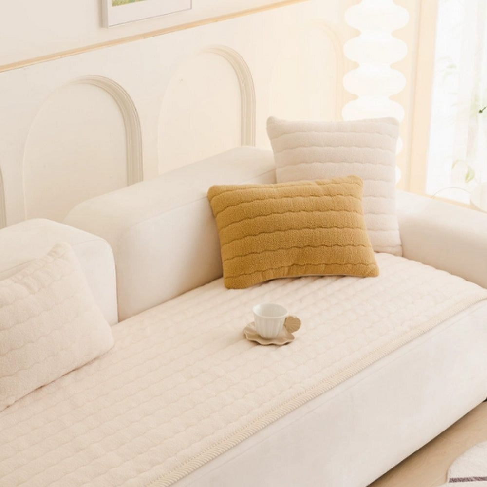 Chic Dikke Pluche Bankhoes
