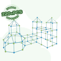 Bouwset voor Kinderen - Creatieve Forten en Tenten - Leuk Educatief Plastic Speelgoed!