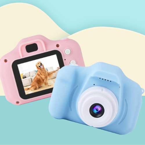 Fotocamera voor Kinderen met HD 1080p Video – Duurzaam, Valbestendig voor Leeftijd 3 en Ouder, Dubbele Camera Functie