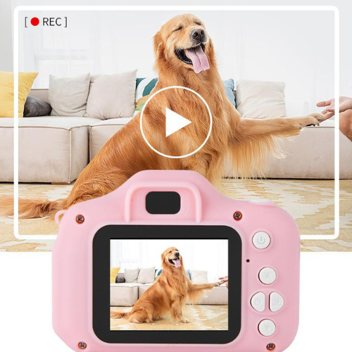 Fotocamera voor Kinderen met HD 1080p Video – Duurzaam, Valbestendig voor Leeftijd 3 en Ouder, Dubbele Camera Functie