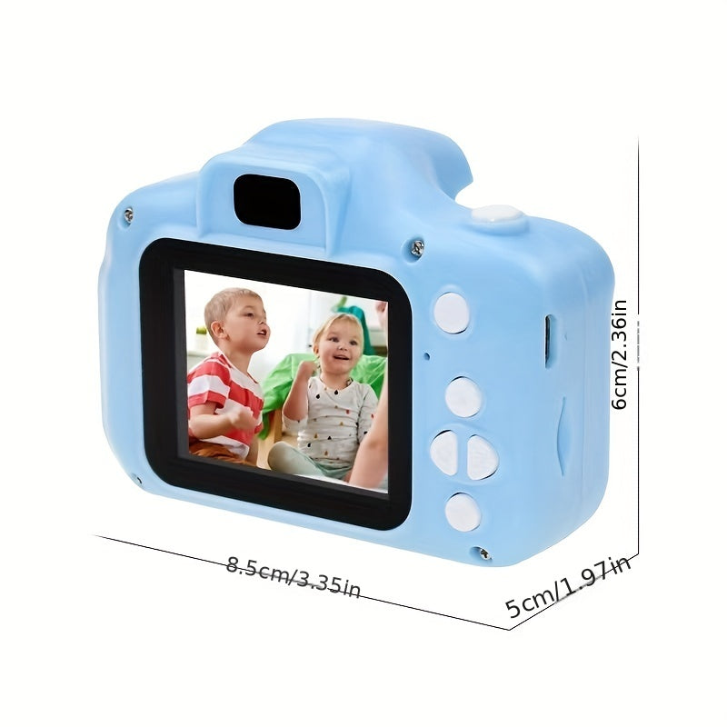 Fotocamera voor Kinderen met HD 1080p Video – Duurzaam, Valbestendig voor Leeftijd 3 en Ouder, Dubbele Camera Functie