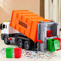 Educatief Speelgoed voor Kinderen Interactieve Eco-Vriendelijke Vuilniswagen voor Kinderen van 3-5 Jaar