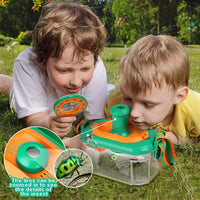 Insecten Verkenningsset voor Kinderen - Veilige Plastic met Vergrootglas en Terrarium