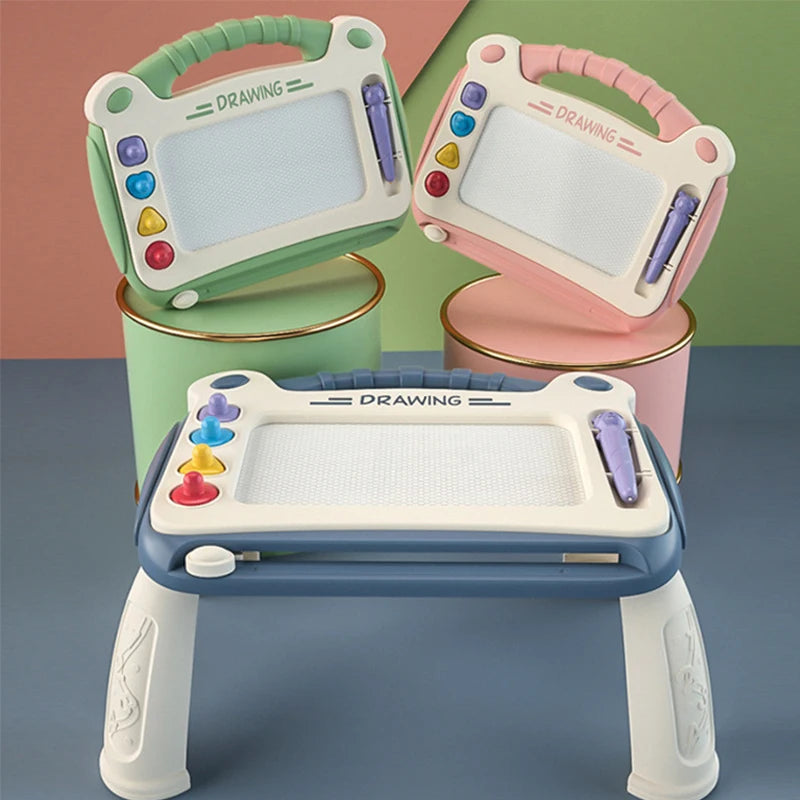 Magnetisch Bord voor Kinderen – Herbruikbaar Educatief Speelgoed, BPA-vrij Kunststof