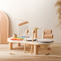 Houten Muziektafel voor Kinderen Xylofoon Drums Educatief Instrument