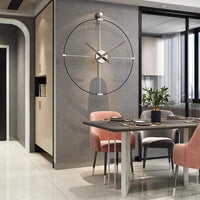 ChronoSphere | Grote Wandklok voor een Elegante Interieurdesign