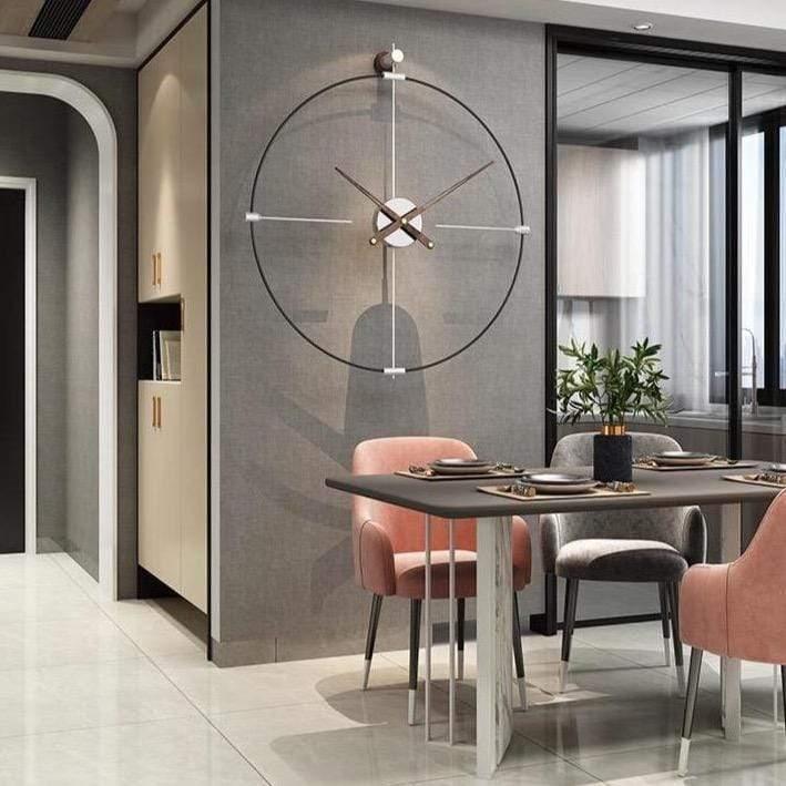 ChronoSphere | Grote Wandklok voor een Elegante Interieurdesign